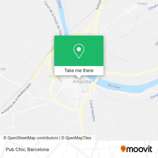 Pub Chic map