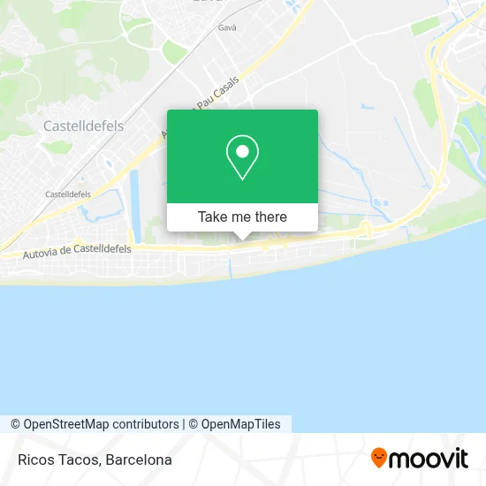Ricos Tacos map