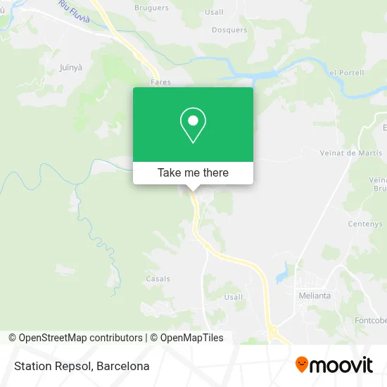 Station Repsol map