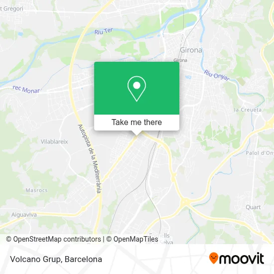 Volcano Grup map