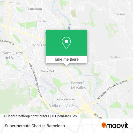 Supermercats Charter map