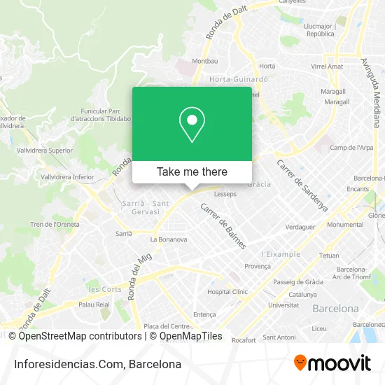 Inforesidencias.Com map