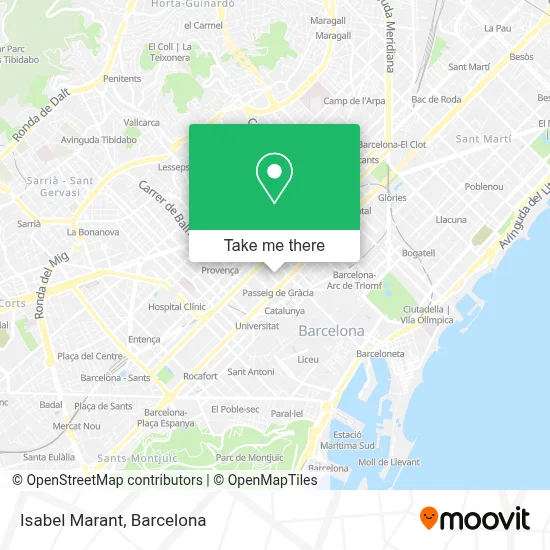 mapa Isabel Marant