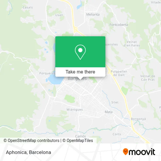 Aphonica map