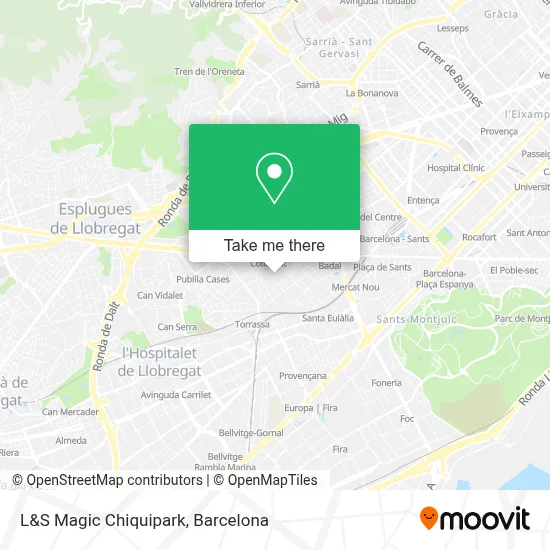 L&S Magic Chiquipark map