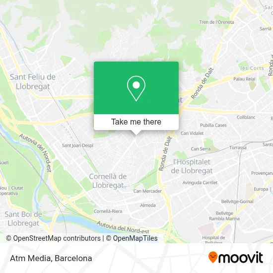 Atm Media map