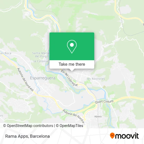 Rama Apps map