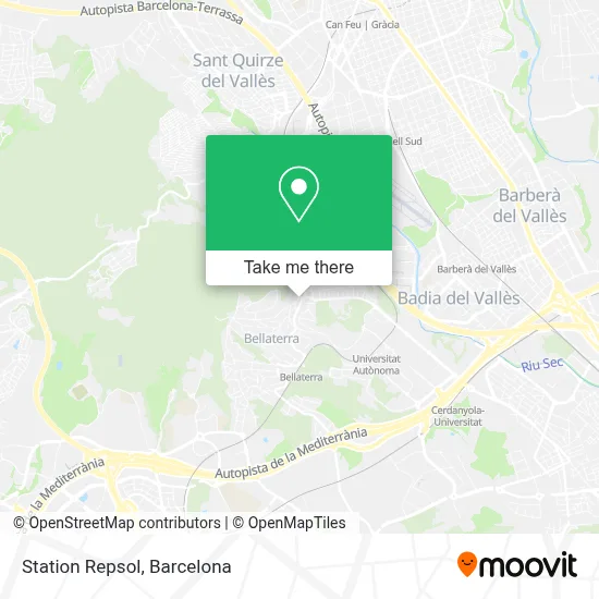 Station Repsol map