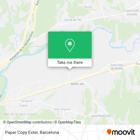 Paper Copy Ester map