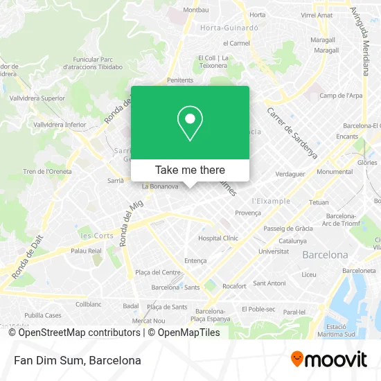 mapa Fan Dim Sum