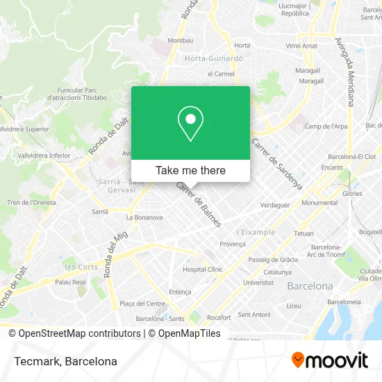 Tecmark map