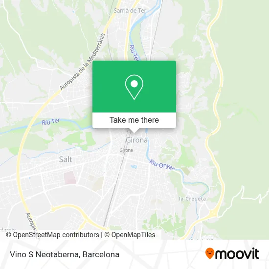 Vino S Neotaberna map