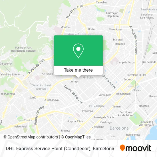 DHL Express Service Point (Consdecor) map