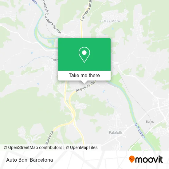 Auto Bdn map
