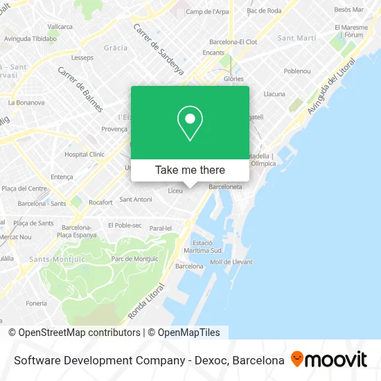 Software Development Company - Dexoc map