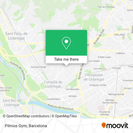 Pilmos Gym map