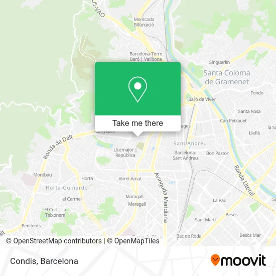 Condis map