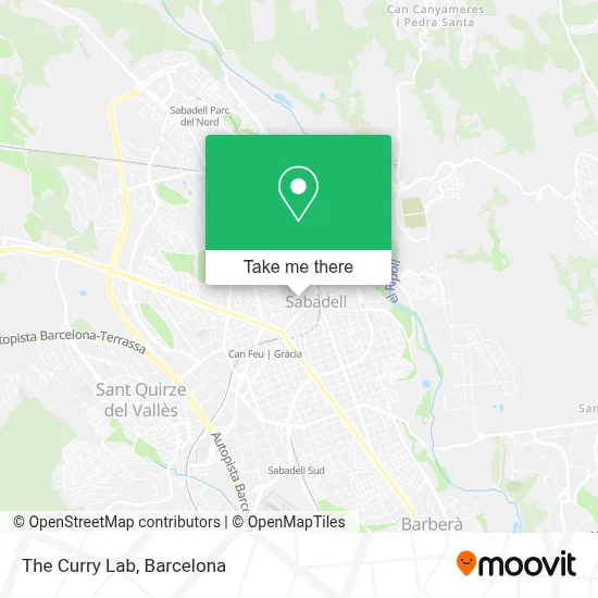 The Curry Lab map