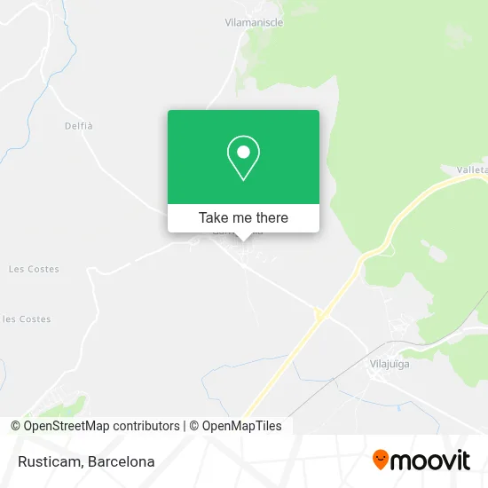 Rusticam map