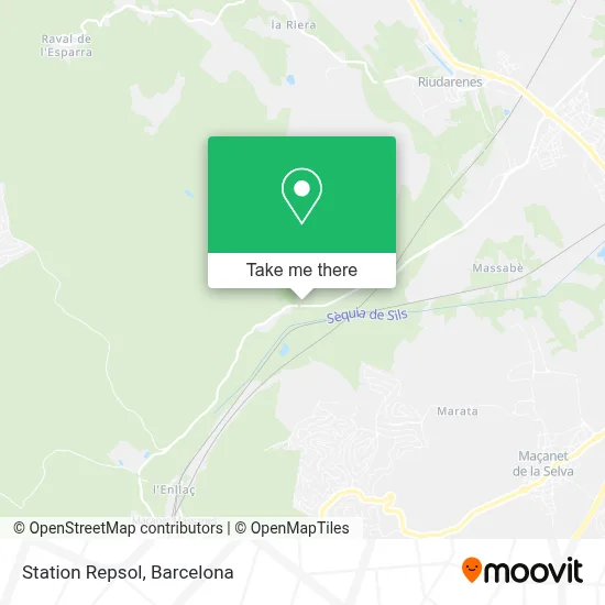 Station Repsol map