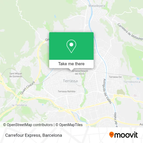 Carrefour Express map