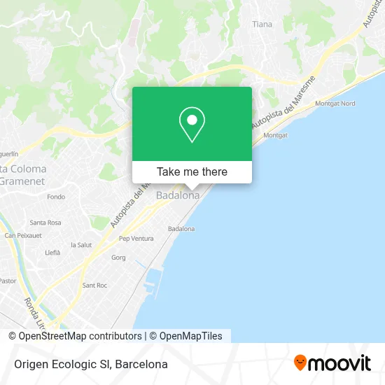 Origen Ecologic Sl map