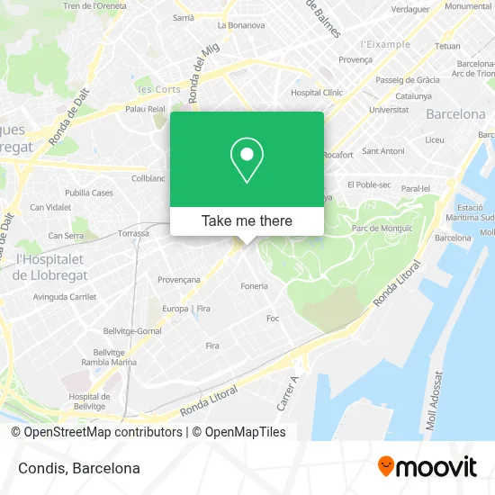 Condis map