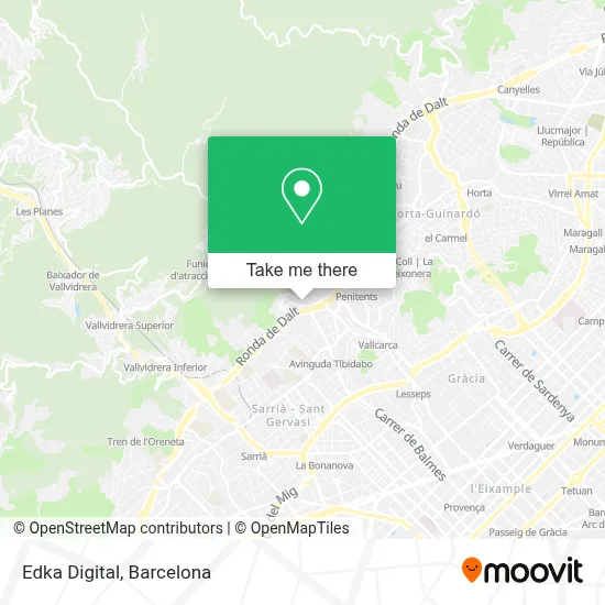 Edka Digital map