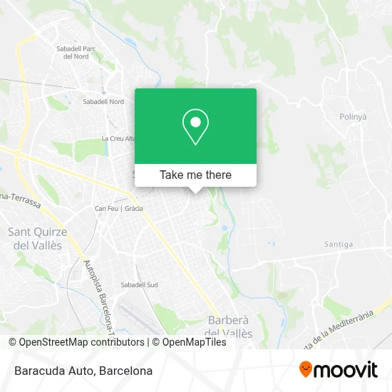 Baracuda Auto map