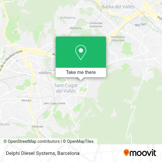 mapa Delphi Diesel Systems