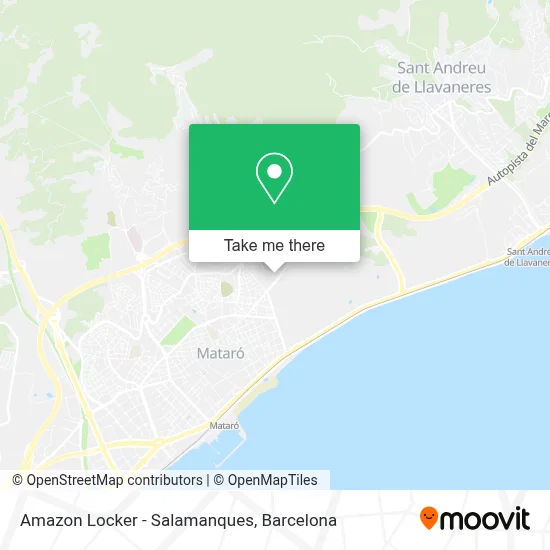 Amazon Locker - Salamanques map