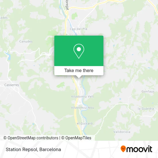 Station Repsol map