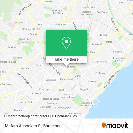 Mafars Associats Sl map