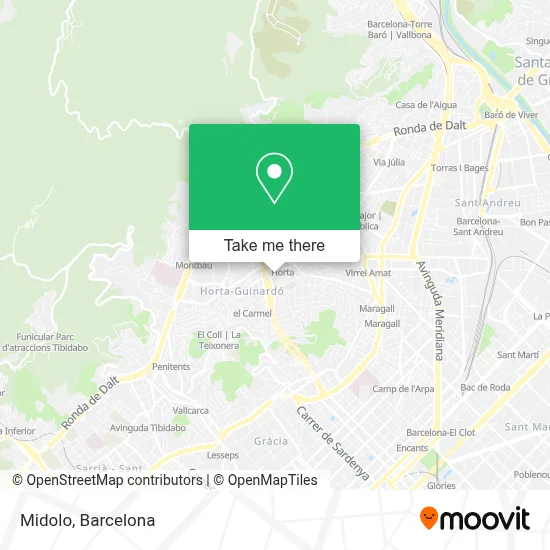 Midolo map