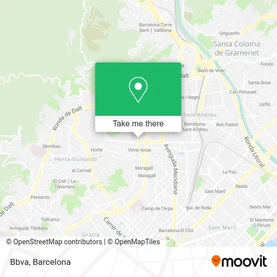 Bbva map