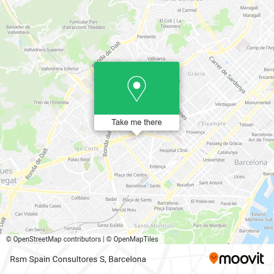 Rsm Spain Consultores S map