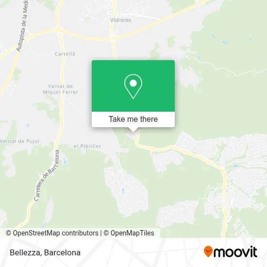 Bellezza map