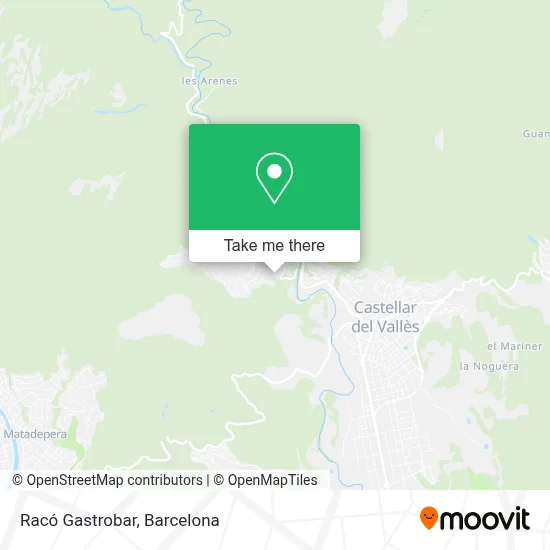 Racó Gastrobar map
