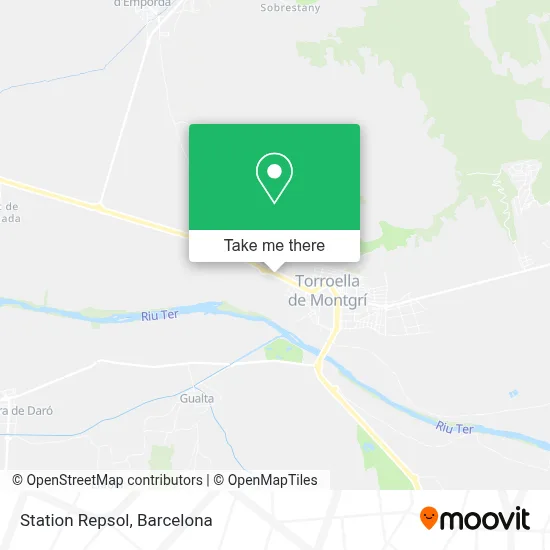 Station Repsol map