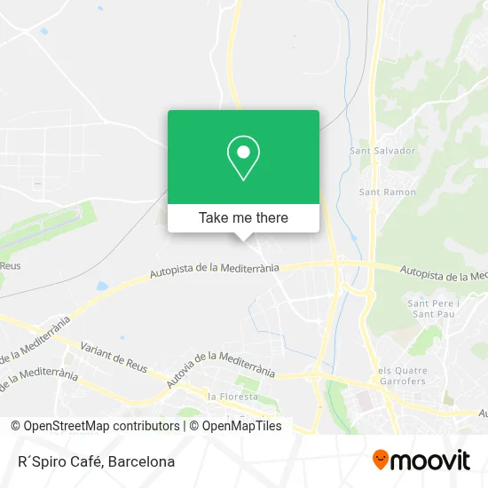 R´Spiro Café map