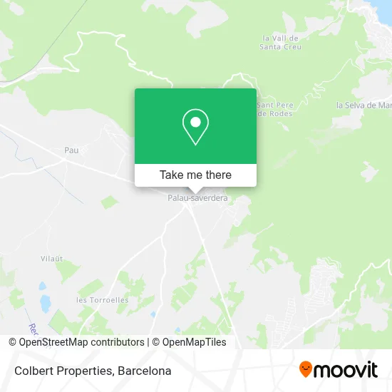 Colbert Properties map