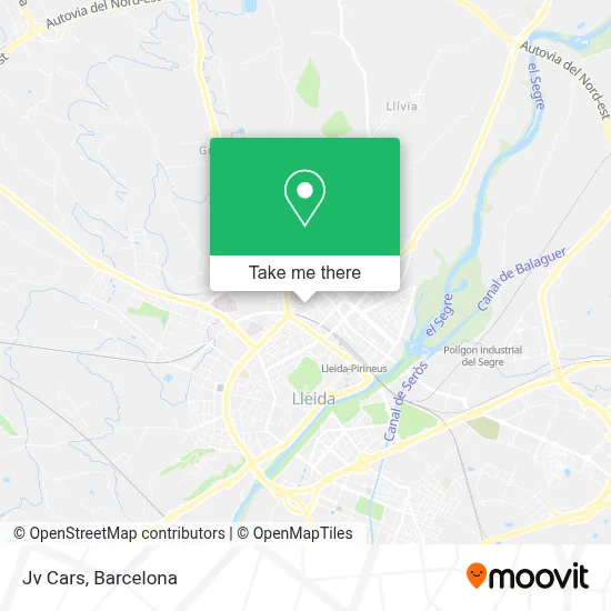 Jv Cars map