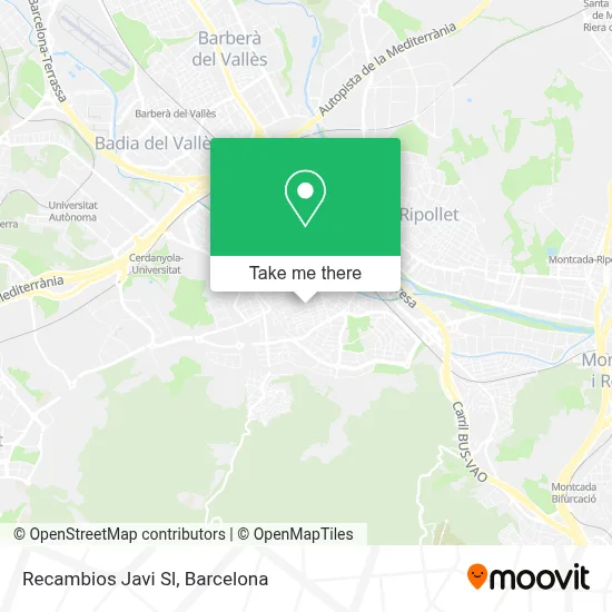 Recambios Javi Sl map