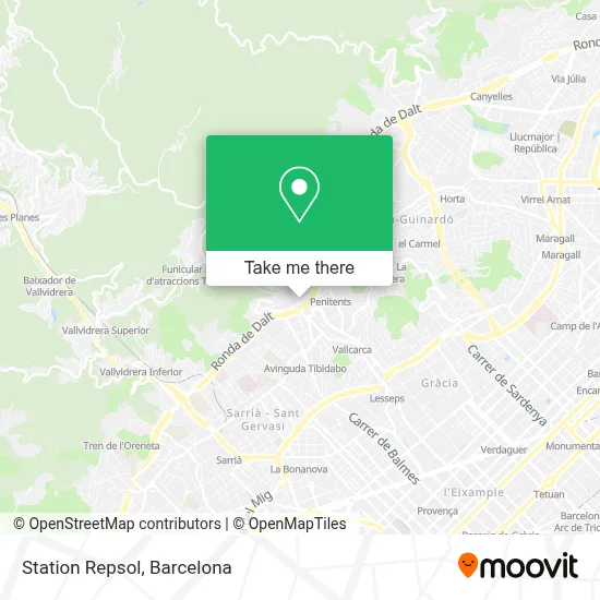 Station Repsol map