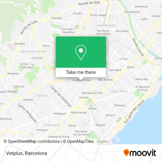 Vetplus map