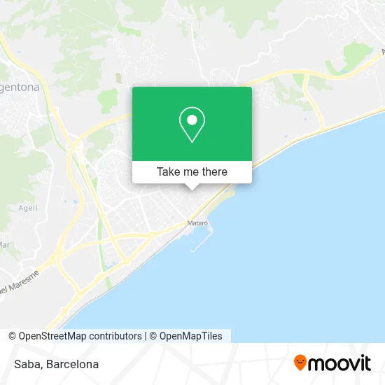 Saba map