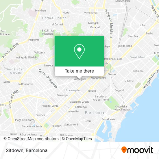 Sitdown map