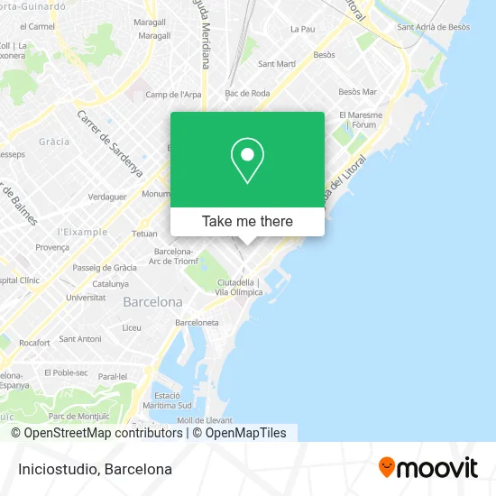 Iniciostudio map