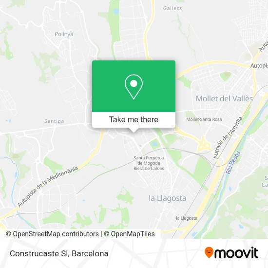 mapa Construcaste Sl