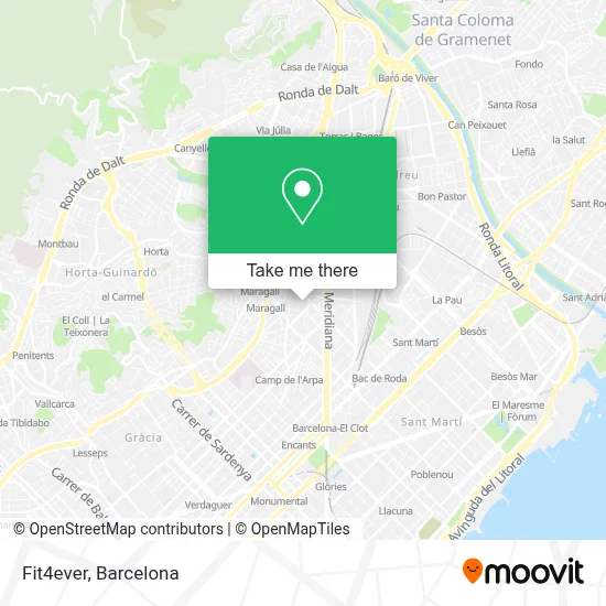 Fit4ever map